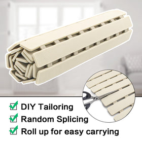 BEMISO shower mat cut-to-fit enables easy tub customization