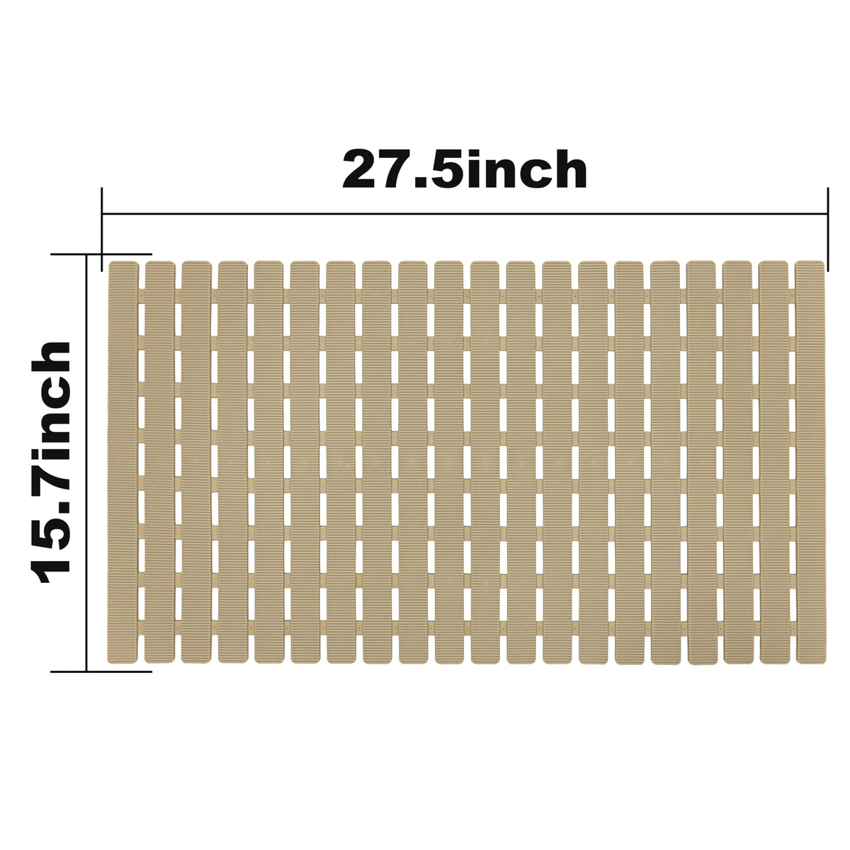 BEMISO Shower Mat cut-to-fit feature for tailor-made tub or shower fit