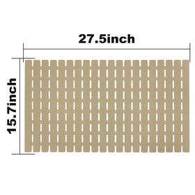 BEMISO Shower Mat cut-to-fit feature for tailor-made tub or shower fit