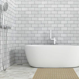BEMISO Shower Mat quick-dry design helps air out after use