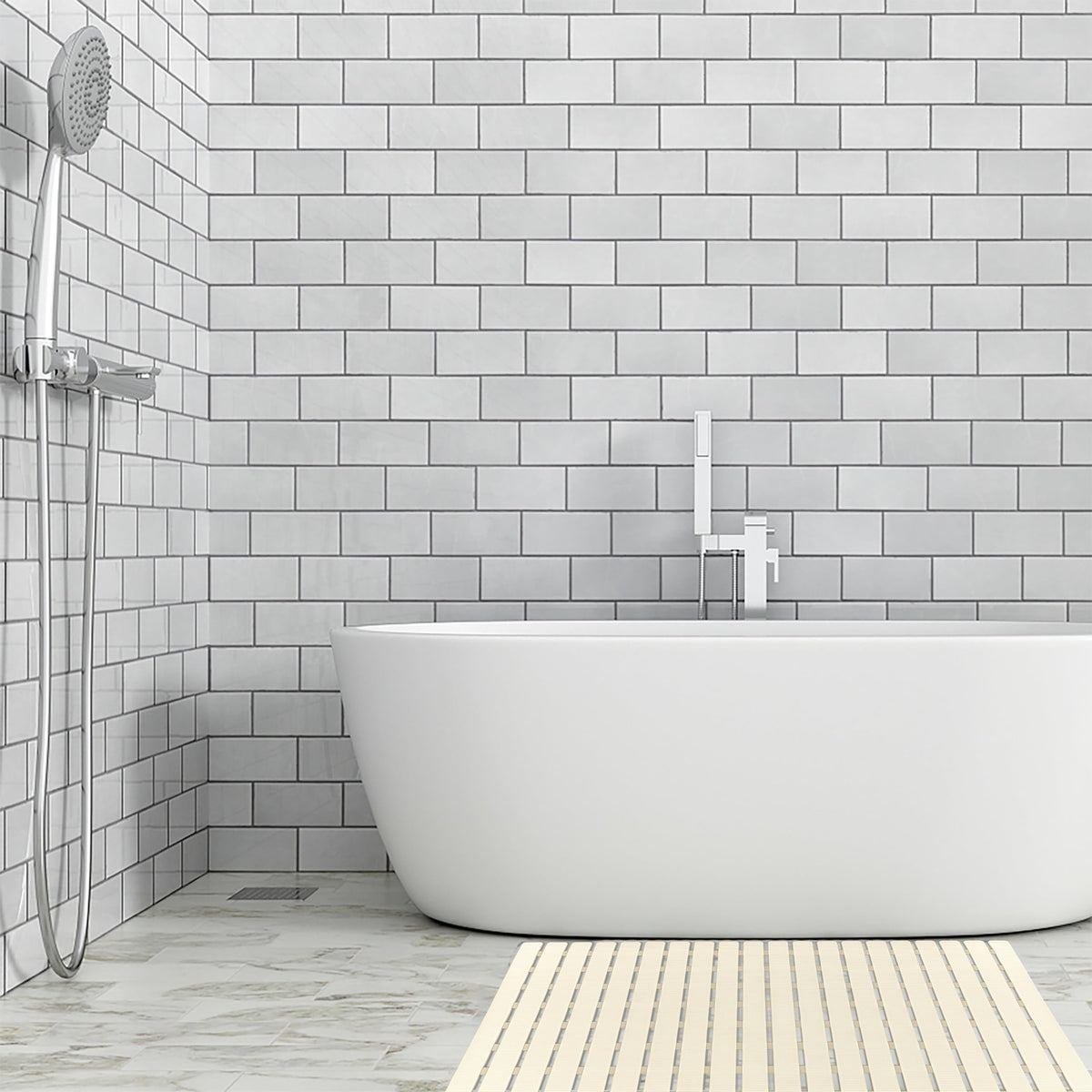 BEMISO bath mat supports safe bathing for kids and seniors