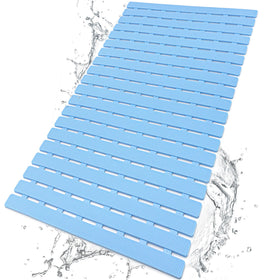BEMISO shower mat with strong suction cups for secure footing.