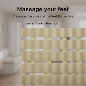 BEMISO Shower Mat textured surface providing anti-slip footing on wet tiles