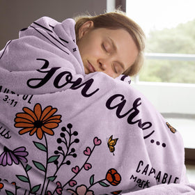 BeneCharm 50x60 soft flannel close-up emphasizes plush, durable material.