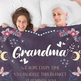BeneCharm Grandma Blanket care guidance for long-lasting softness.