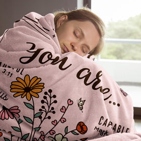 BeneCharm blanket vacuum-packaged for easy gifting and storage.