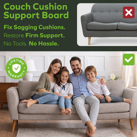 BEN'SHOME solid-wood 0.5-inch board detail emphasizes durable, reliable sofa support.