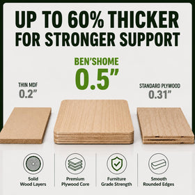 BEN'SHOME non-slip Oxford fabric prevents cushion sliding