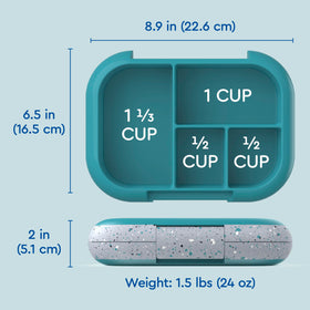 Bentgo Chill Kids 3.3-cup capacity suits balanced lunches