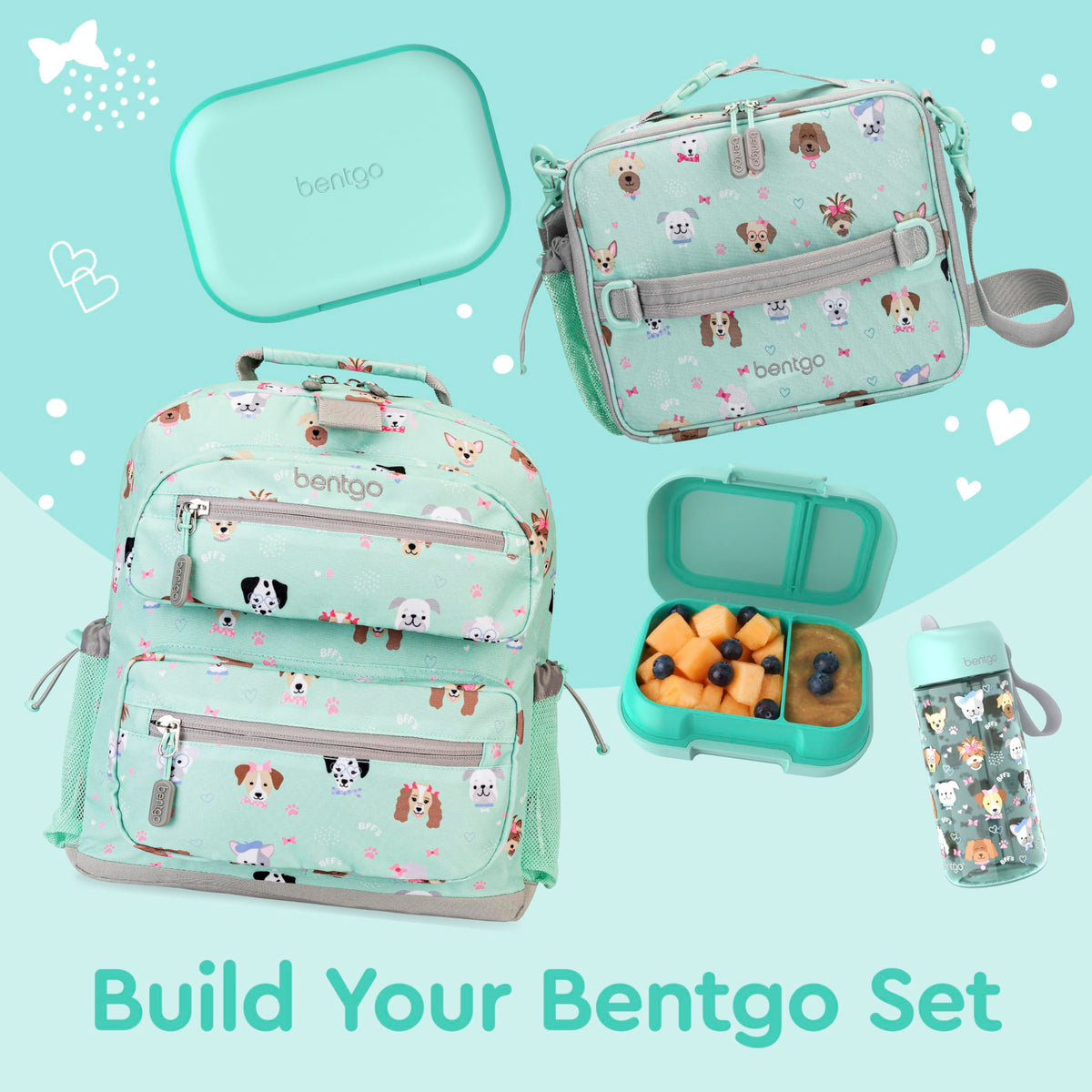 Bentgo Chill Kids aqua color adds fun to lunch time