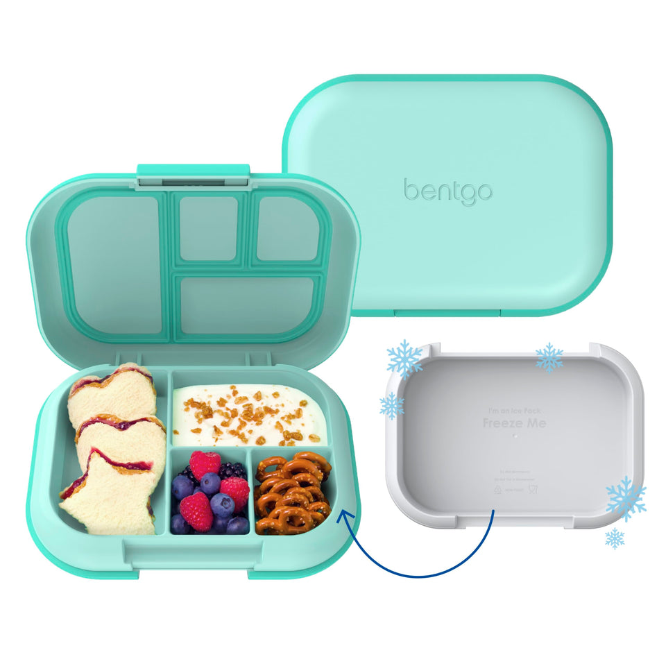 Bentgo Chill Kids built-in ice pack keeps lunches cool for hours
