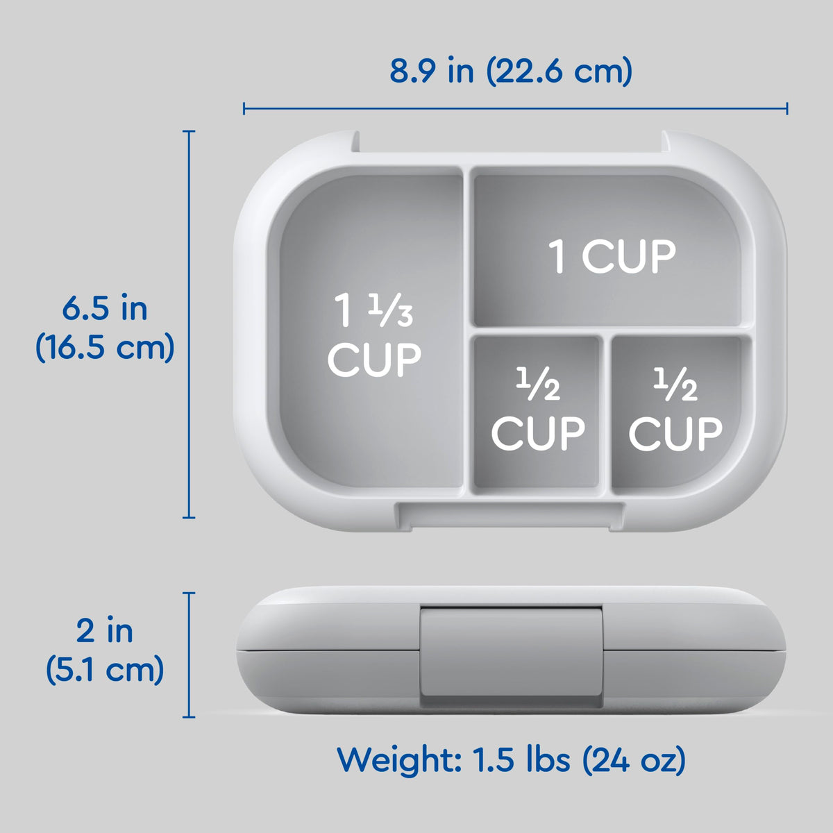 Bentgo Chill Kids easy-open lid supports independent eating for little hands.