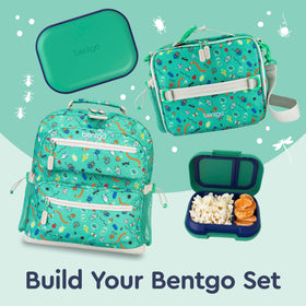 Bentgo Chill Kids green and navy color adds cheerful look