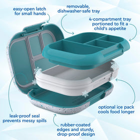 Bentgo Chill Kids microwave-safe tray for quick reheats