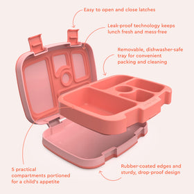 Bentgo Kids dishwasher-safe lunch box for easy cleanup after meals