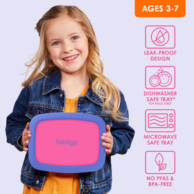 Bentgo Kids drop-proof design protects lunch on busy days.