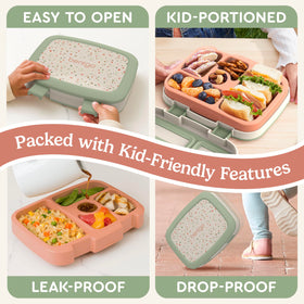 Bentgo Kids drop-proof edge design protecting during active days.