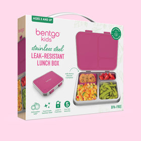 Bentgo Kids eco-friendly reusable lunch solution reduces waste.