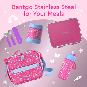 Bentgo Kids kid-friendly fuchsia color for school days.