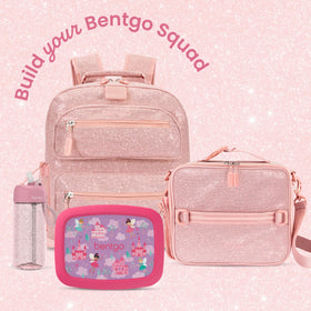 Bentgo Kids lunch bag backpack attachment with buckle and d-ring.
