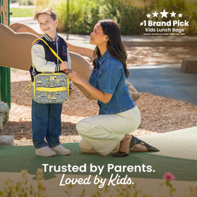Bentgo Kids Lunch Bag double insulation interior helps meals stay fresh on the move