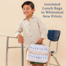 Bentgo Kids Lunch Bag interior snack pocket keeps extras organized for school days.
