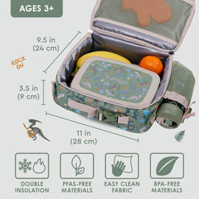 Bentgo Kids water-resistant fabric keeps cleanup quick after school and activities.