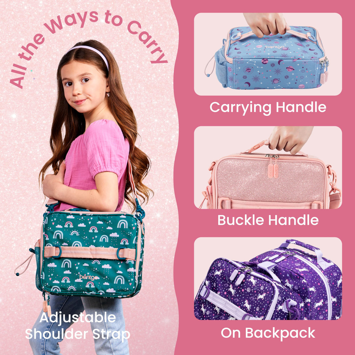 Bentgo Kids lunch bag yyk zippers easy for little hands.