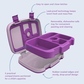 Outer shell is dishwasher-safe for simple post-meal cleaning.