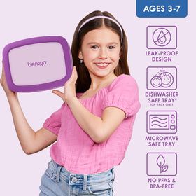 Bentgo Kids drop-proof design protects the box during busy days.