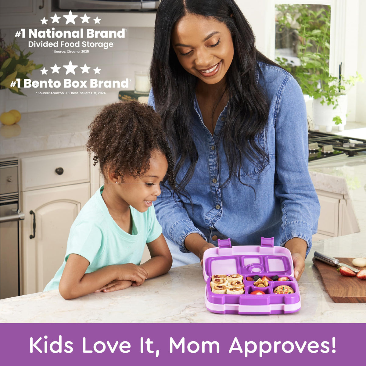 Bentgo Kids leak-proof lid reduces mess at school and during activities.