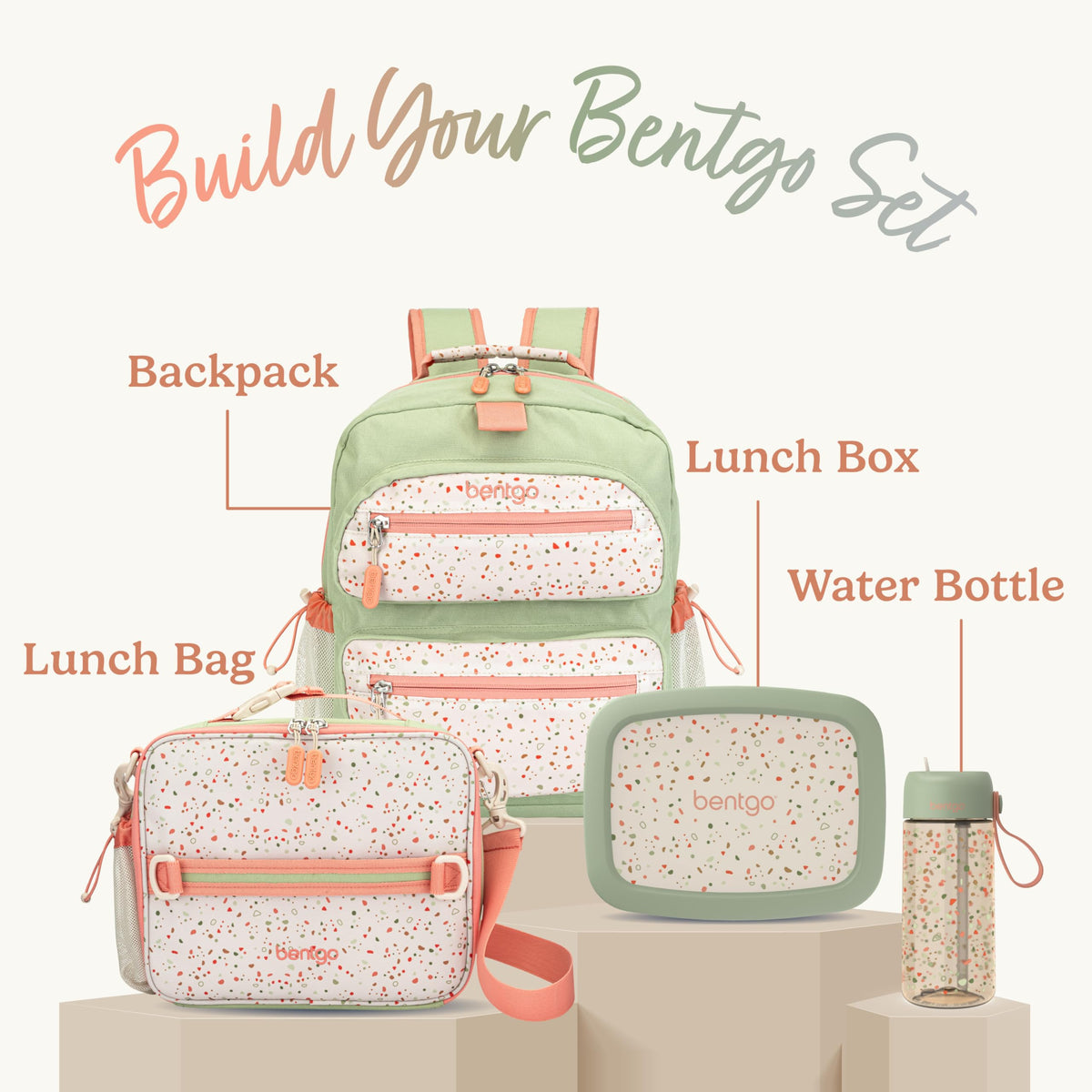Bentgo Kids microwave-safe lunch box for convenient reheating at school.