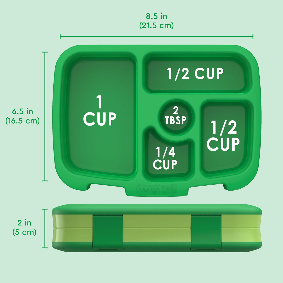 Bentgo Kids Prints BPA-free materials ensure kid-friendly meals.