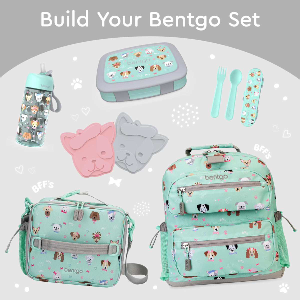 Bentgo Kids Prints BPA-free and PFAS-free materials offer a safe, reusable lunch option.