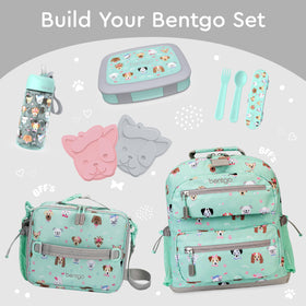 Bentgo Kids Prints BPA-free and PFAS-free materials offer a safe, reusable lunch option.