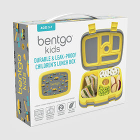 Bentgo Kids Prints construction trucks theme appeals to kids at lunchtime