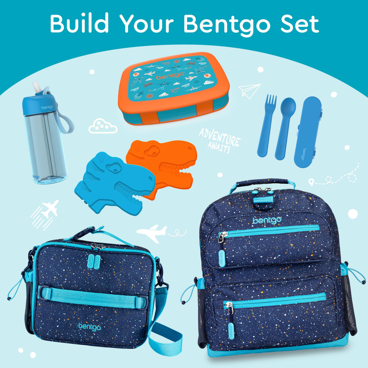 Bentgo Kids Prints shell is dishwasher-safe for easy cleanup after meals.