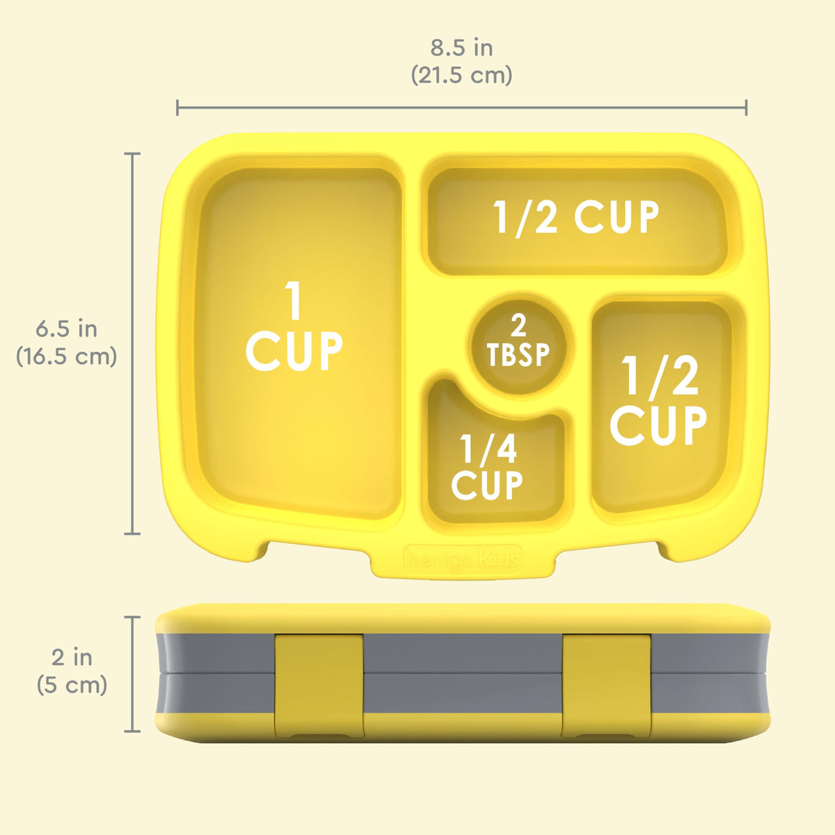 Bentgo Kids Prints dishwasher-safe tray and lid simplify cleanup after meals