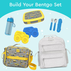 Bentgo Kids Prints microwave-safe tray for reheating meals quickly