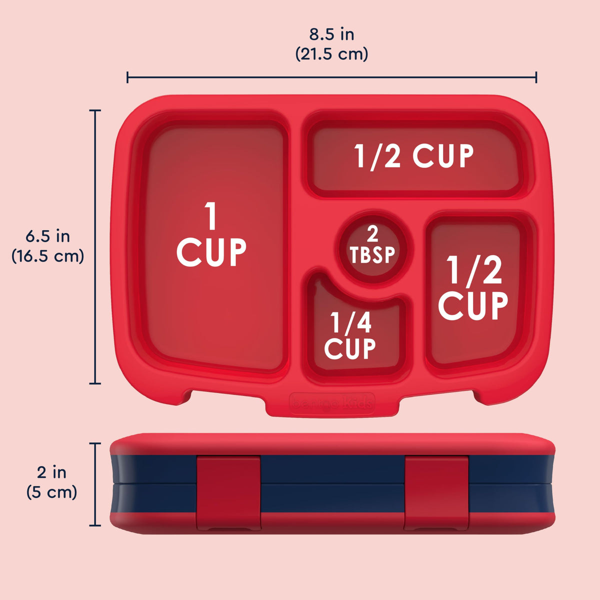 Bentgo Kids Rocket lunchbox leak-proof lid keeps meals neat.