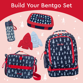 Bentgo Kids Rocket lunchbox microwave safe for fast reheats.
