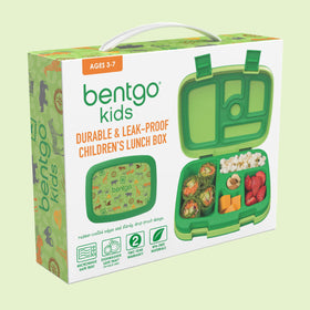 Bentgo Kids Prints safari pattern enhances daily lunch routines.