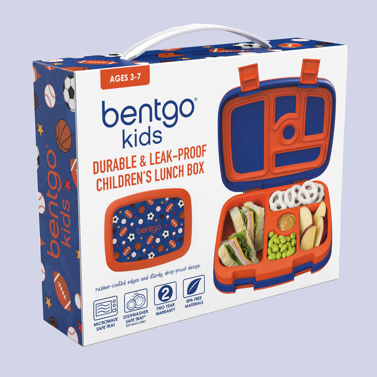 Bentgo Kids reusable lunch container reduces waste and supports eco-friendly meals.