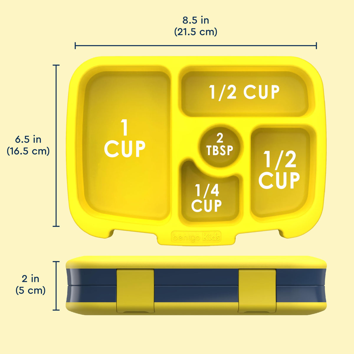Bentgo Kids Space Prints lunch box drop-proof design withstands busy days.