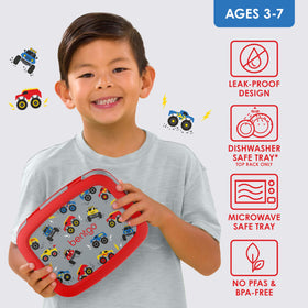 Bentgo Kids Trucks durable edge protection resists drops.