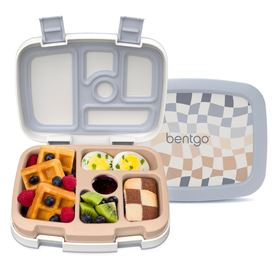 Bentgo Kids whimsy-wonder lunch box with playful print keeps meals organized at school.