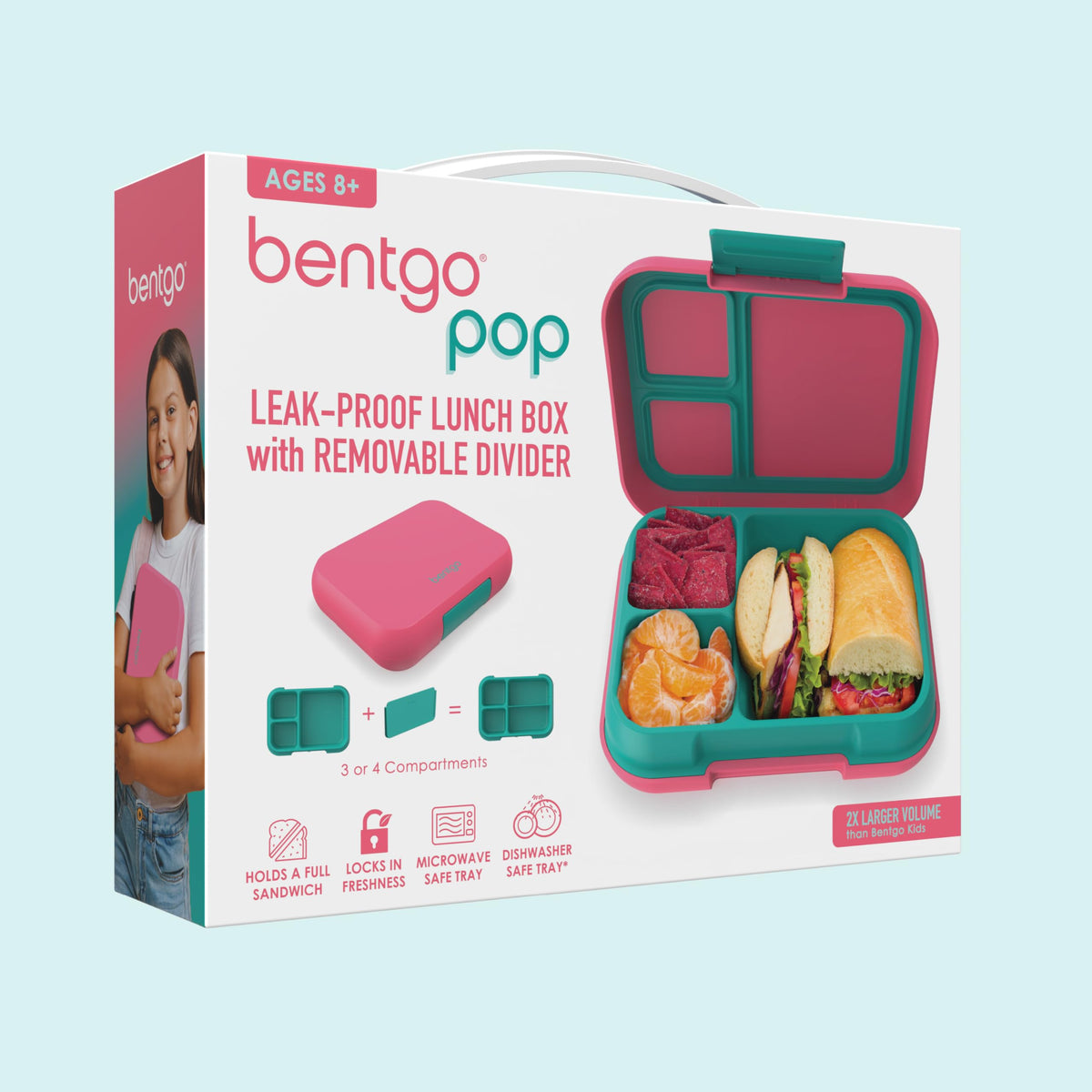 Bentgo Pop comes with a 2-year warranty for peace of mind