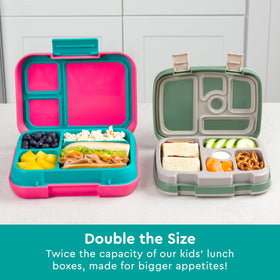 Bentgo Pop bento-style compartments keep foods organized and fresh