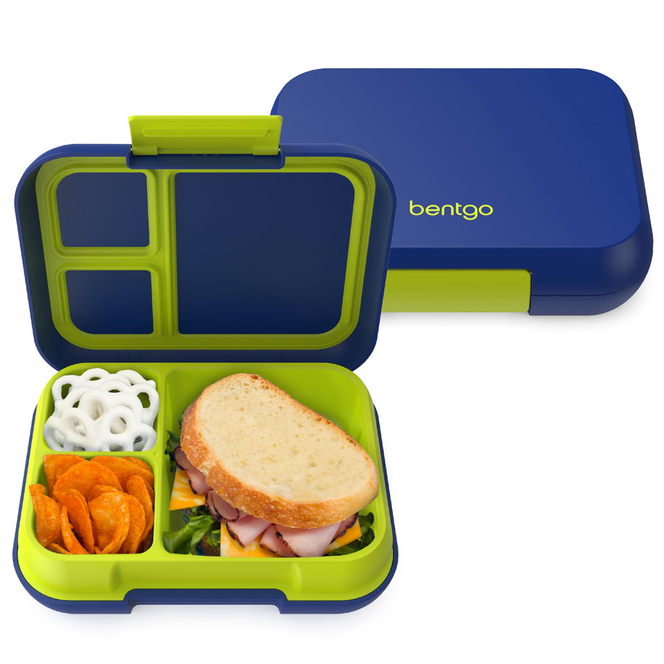 Bentgo Pop leak-proof lid sealing compartments to prevent spills in bags.