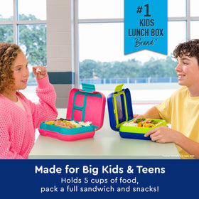 Bentgo Pop removable divider creates flexible space for larger meals.